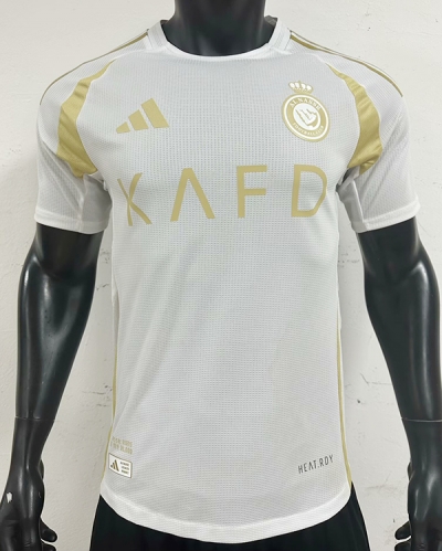 2425 Al Nassr third white Player Version Soccer Jersey