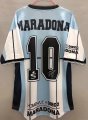 2001 Argentina Retro Maradonasoccer jersey