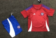 2425 Chile Home kids Soccer Jersey