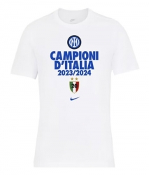 2024 Inter milan champions version cotton T shirt