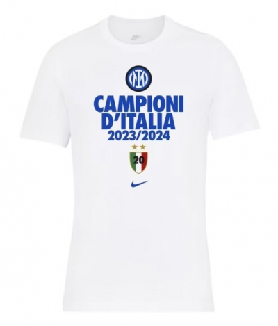 2024 Inter milan champions version cotton T shirt