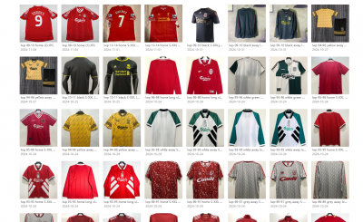 All LI Retro Soccer Jersey 81 82 85 86 87 88 89 92 96 97 ...