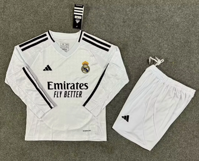 2425 RM Home kids long sleeves Soccer Jersey