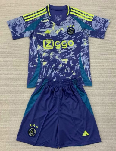 2425 Ajax blue away kids Soccer Jersey