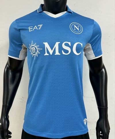 2425 Napoli Home Player Version Soccer Jersey