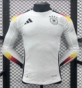 2425 Germany Home Long Sleeve Player Version Soccer Jersey