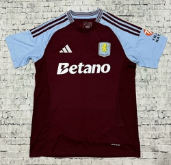 2425 Aston Villa Home Soccer Jersey