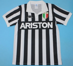 84 85 Juventus home Soccer Jersey