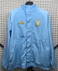 2025 Argentina blue windbreaker jacket S-XXL