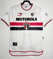 2000 Retro Sao Paulo home 2 white soccer jersey