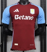 2425 Aston Villa Home PLAYER VERSION Soccer Jersey