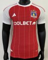 2425 Colo Colo red third away player version Soccer Jersey