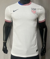 2425 USA United States Home player version Soccer Jersey