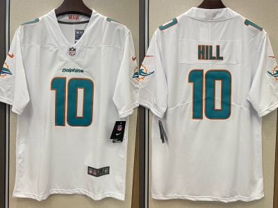 2024 Miami dolphins 10# White NFL Jersey