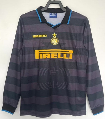 1997 98 INTER LONG SLEEVE Away