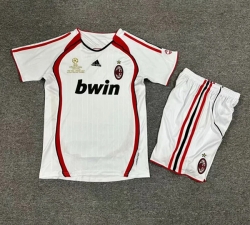 2006 07 AC Milan home and away kids soccer jersey