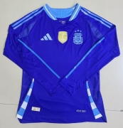 2425 Argentina away long sleeves player version