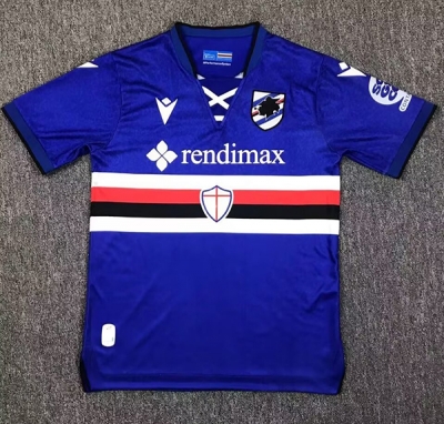 2425 Sampdoria Home Soccer Jersey