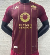 2425 Roma Home Player Version Soccer Jersey