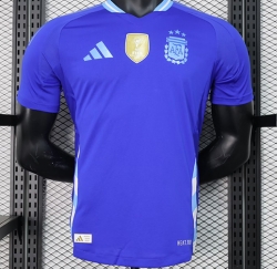 2425 Argentina Away Player Version Soccer Jersey