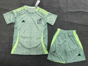 2425 Mexico Home kids Soccer Jersey