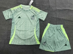 2425 Mexico Home kids Soccer Jersey