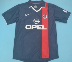 2001 02 PSG Home soccer jersey