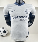 2425 Inter Milan Away Player Version Soccer Jersey