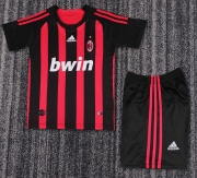 2008 09 AC Milan Home KIDs KIT