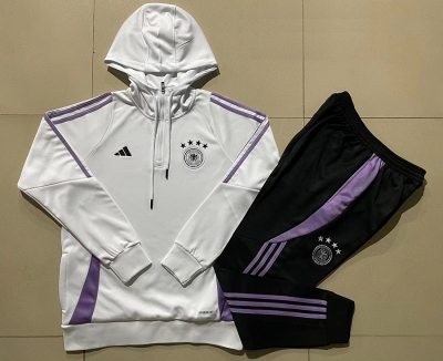 2425 Germany Soccer hooded fleece