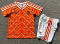 1988 Retro Netherland Home Soccer KIDS