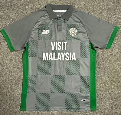 2425 Cardiff City away soccer jersey