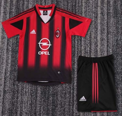 2004 05 MILAN KIDS soccer jersey