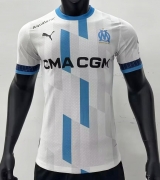 2425 Marseille special version player version white soccer jersey