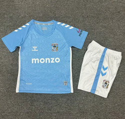 !2425 Coventry City home kids Soccer Jersey