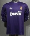 10 11 R M purple third away long sleeves player version