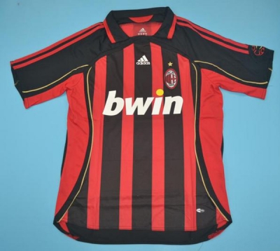 2006 07 AC Milan home soccer jersey