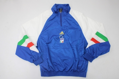 2324 Italy blue icon windbreaker jakcet