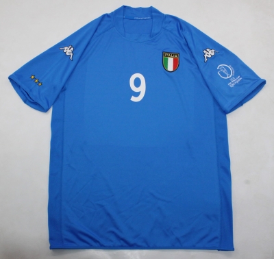 2002 ITALY Home Soccer Jersey