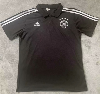 2425 Germany black polo shirt