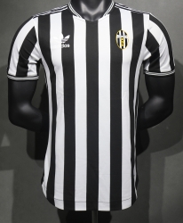 2425 Juve retro model player version soccer jersey