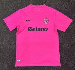 ! 2425 Sporting portugal Pink Soccer Jersey