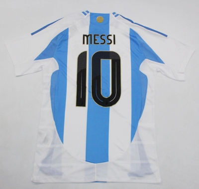 2425 Argentina Home MESSI 10 Soccer Jersey