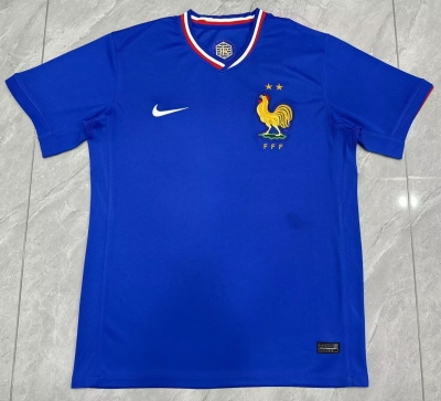 2425 France Home Soccer Soccer Jersey