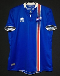 1617 iceland home Soccer Jersey