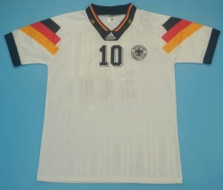 1992 GERMANY Home soccer jersey