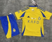 2425 Al Nassr Home KIDS Soccer Jersey