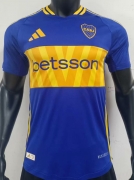 2425 Boca Home Player Version Soccer Jersey