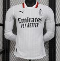 2425 AC milan away long sleeve player version