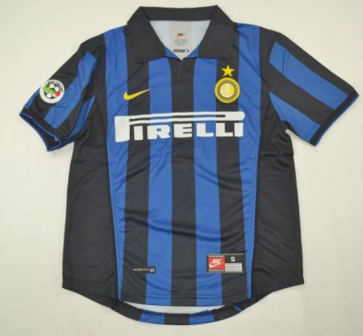 1998 99 INTER Home Soccer jersey